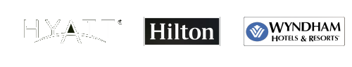 Hyatt · Hilton · Wyndham